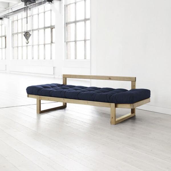 Edge sofa tamsiai mėlyna/natūrali-image-1