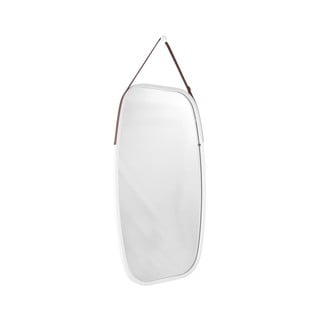 Sieninis veidrodis baltu rėmu PT LIVING Idylic, ilgis 74 cm