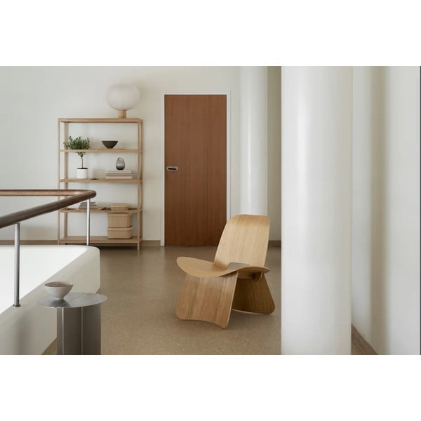 Iš nerūdijančio plieno apvalios formos šoninis stalas ø 35 cm Oru – Blomus-image-1