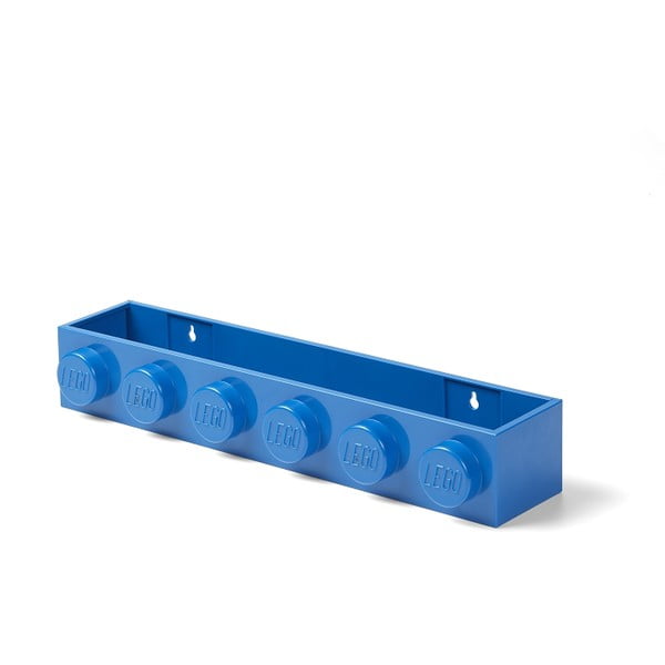 Vaikiška mėlyna sieninė lentyna LEGO® Sleek