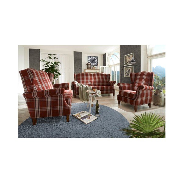 Sofa raudonos spalvos 156 cm Verita – Max Winzer-image-2