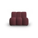 Modulinė sofa bordo spalvos Lupine – Micadoni Home