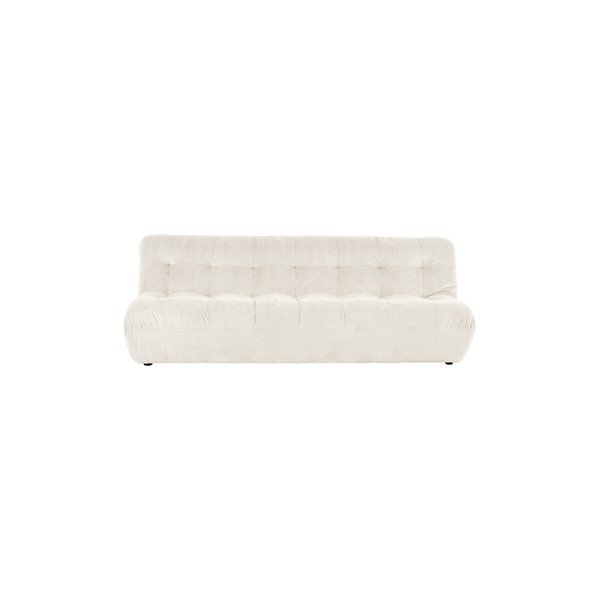 Kreminės spalvos sofa iš kordinio velveto 212 cm Kelso – Jotex-image-2