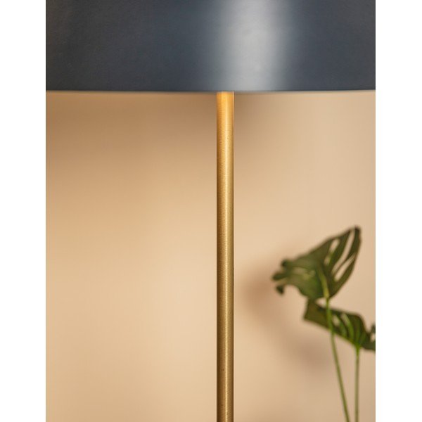 Tamsiai mėlynas stalinis šviestuvas "La Forma Binary", aukštis 31 cm-image-4