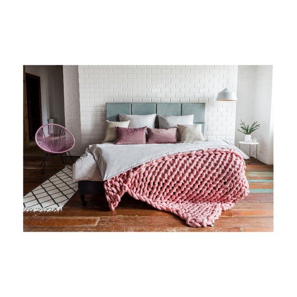 Dvigulis/itin ilgas antklodės užvalkalas šviesiai pilkos spalvos iš egiptietiškos medvilnės 200x220 cm Perla – WeLoveBeds-image-4