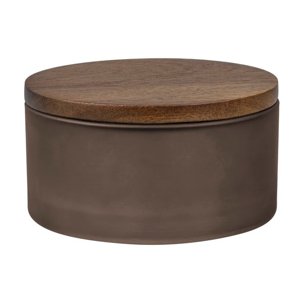 Iš stiklo vonios organizatorius rudos spalvos vatos diskeliams Modest – Mette Ditmer Denmark