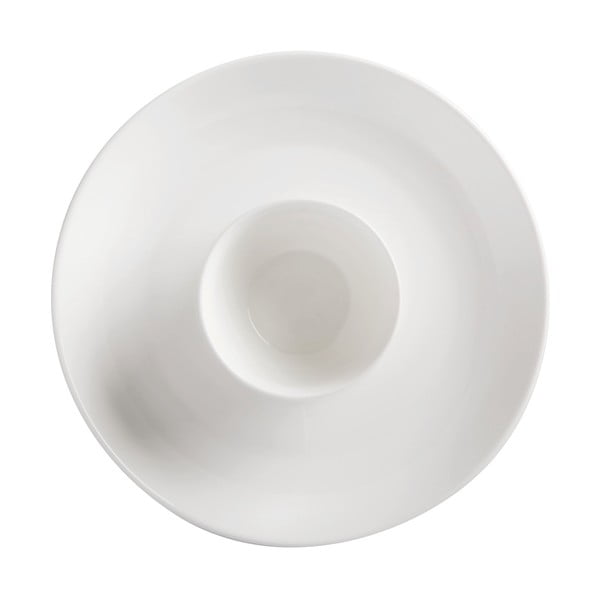 Baltas porcelianinis dubuo padažui Maxwell & Williams Chip & Dip