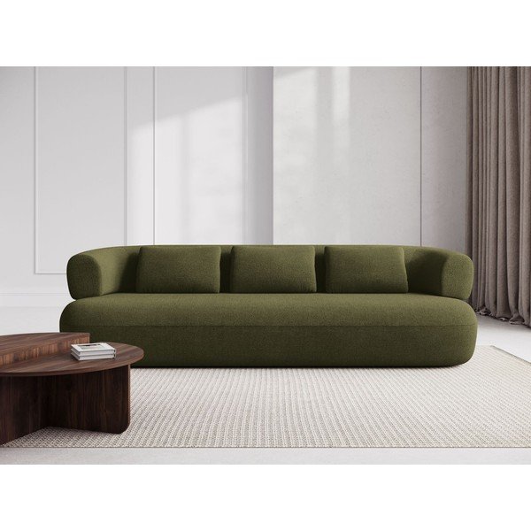 Žalios spalvos sofa iš boucle 200 cm Jenny – Micadoni -image-1