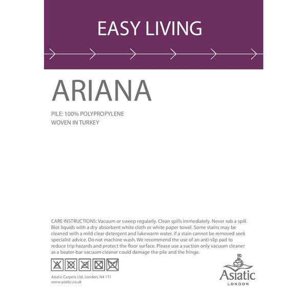 Smėlio spalvos kilimas Asiatic Carpets Vanilla, 160 x 230 cm-image-2