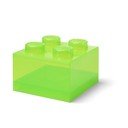 Žalios spalvos iš plastiko vaikiška daiktadėžė 25x25x18 cm – LEGO®