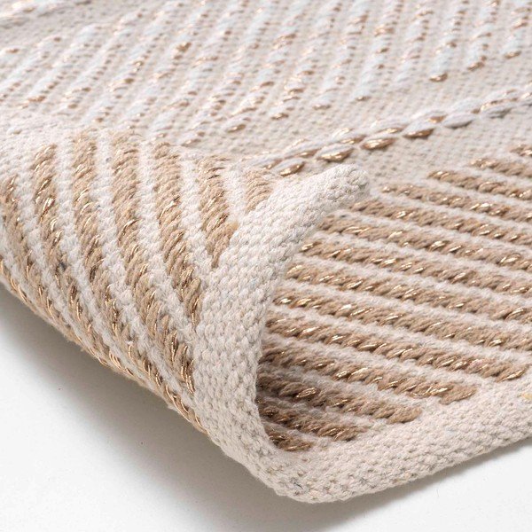 Skalbiamas kilimas kreminės spalvos 60x90 cm Silves – douceur d'intérieur-image-4