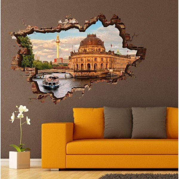 Sienų lipdukas 3D Art Marro, 135 x 90 cm-image-1