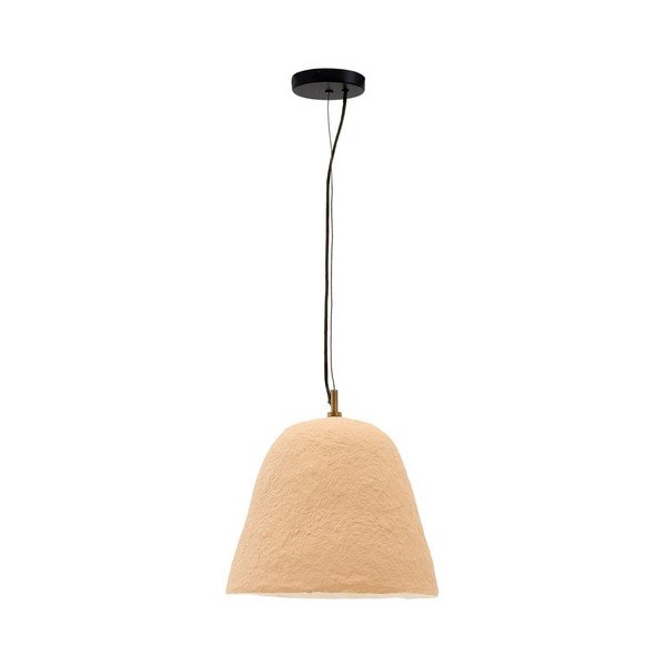 Smėlio spalvos kabantis šviestuvas ø 25 cm Lisora – Kave Home