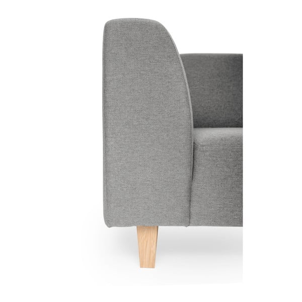 Pilka sofa Scandic Diva, 216 cm-image-4