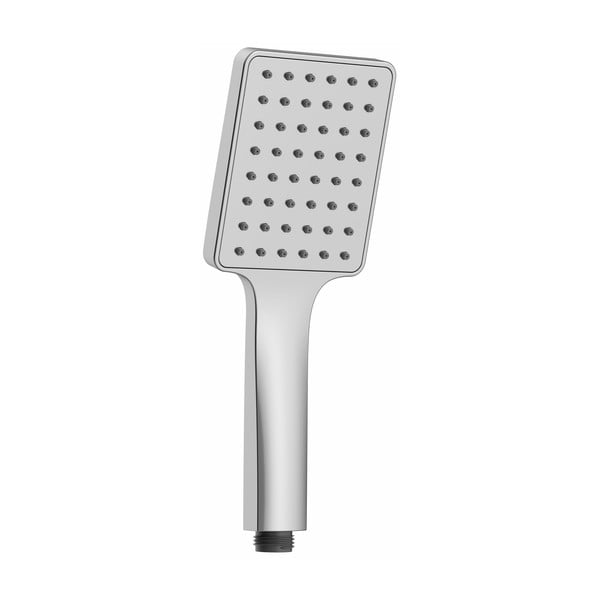 Iš plastiko dušo galvutė blizgios sidabrinės spalvos – Sapho