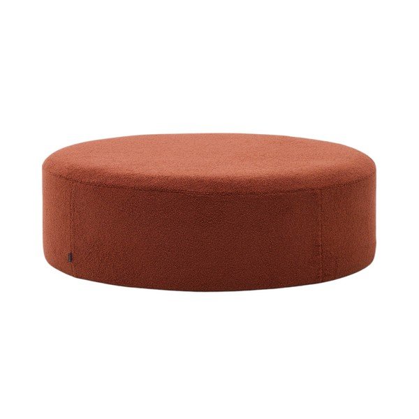 Terakotos spalvos iš boucle pufas Kaeli – Kave Home