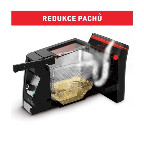 Gruzdintuvė juodos spalvos/matinės sidabrinės spalvos Clear Duo FR600D10 – Tefal-image-3