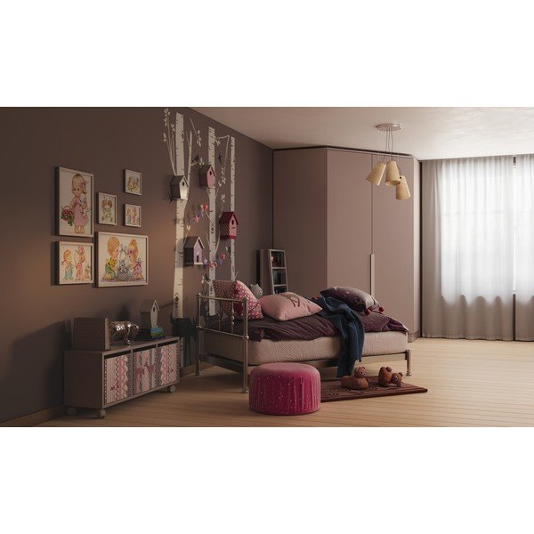 Kabantis šviestuvas kreminės spalvos ø 46 cm Kasel – GTV-image-2