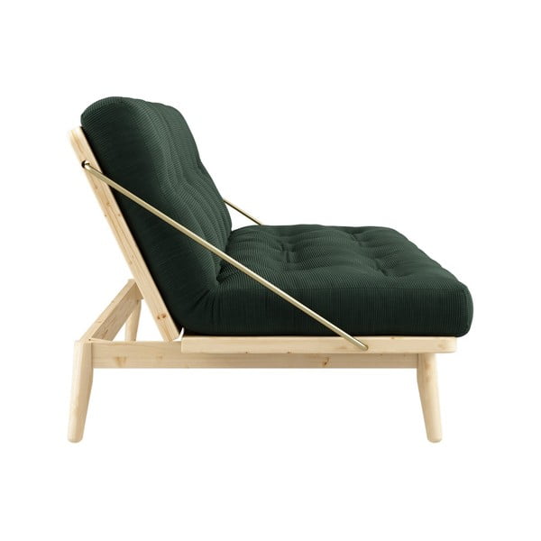 Aksominė modulinė sofa Karup Design Folk Raw/Dark Green-image-4