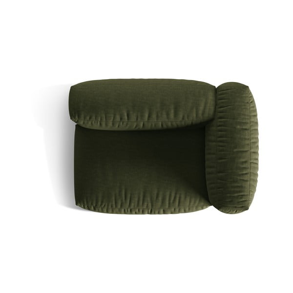 Modulinė sofos dalis žalios spalvos (su dešiniuoju kampu) Martina – Micadoni Home-image-4