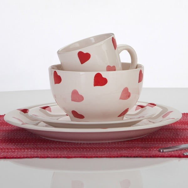 Porceliano rinkinys "Hearts", 16 vnt.-image-2