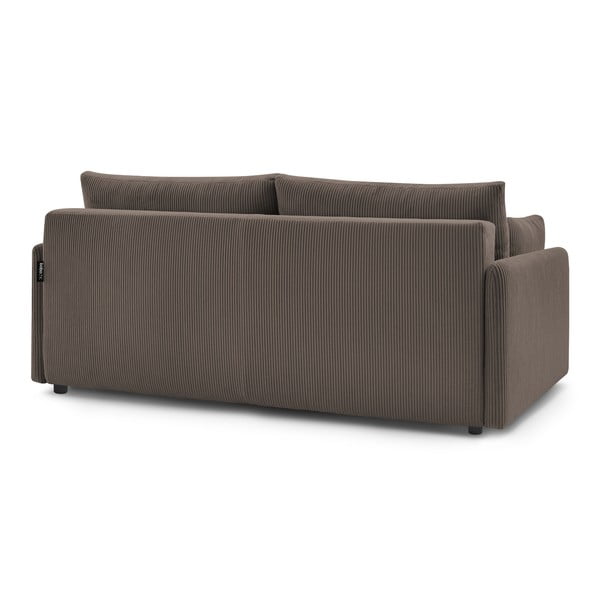 Iš kordinio velveto sulankstoma sofa rudos spalvos 211 cm Marcel – Bobochic Paris-image-4