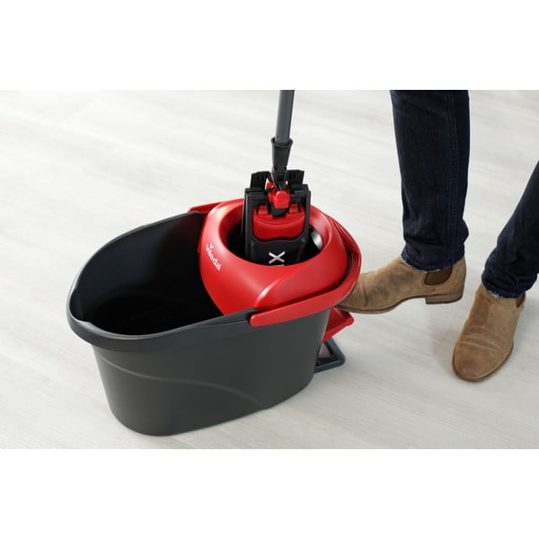 Kibiro ir šepečio rinkinys grindims valyti Vileda Ultramax XL turbo 2v1 microfibre-image-4