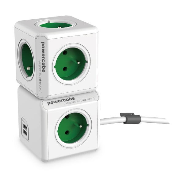 Kištukinis lizdas 13 cm PowerCube Extended USB – Cubenest-image-3