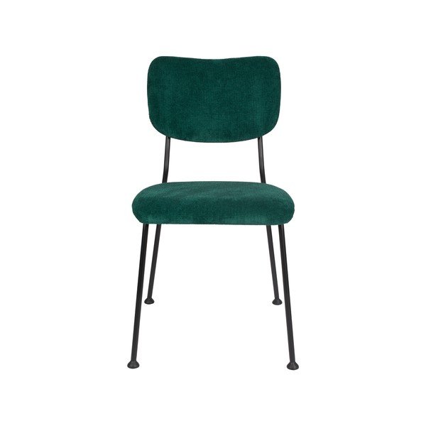 Tamsiai žalios spalvos valgomojo kėdės, 2 vnt. Benson - Zuiver-image-2