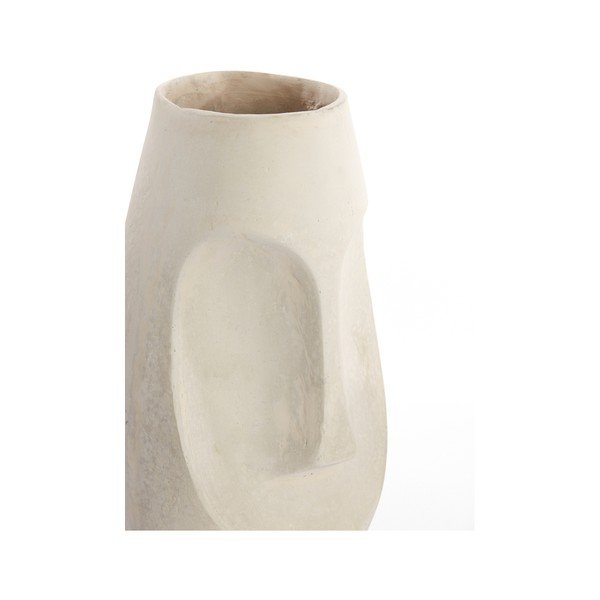 Vaza baltos spalvos Face – Light & Living-image-3
