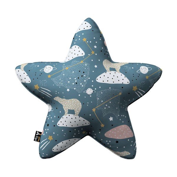 Vaikiška pagalvė Lucky Star – Yellow Tipi
