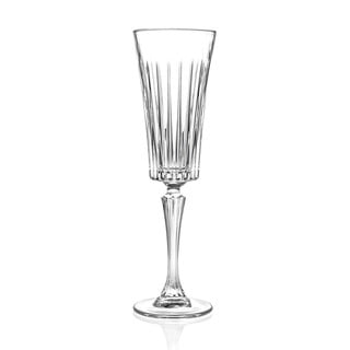 6 krištolinių šampano taurių rinkinys RCR Cristalleria Italiana Edvige, 210 ml