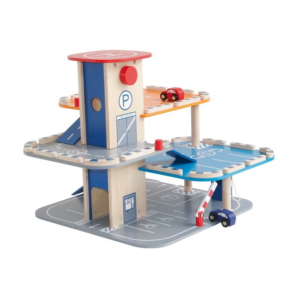 "Roba Kids" automobilių stovėjimo aikštelė Žaidimų garažas-image-1