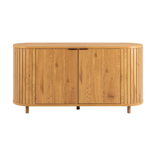 Šoninė spintelė natūralios spalvos iš ąžuolo 160x80x45 cm Colima – Actona