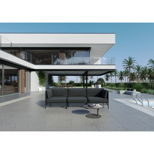 Modulinė sodo taburetė tamsiai pilkos spalvos (modulinė) Dandy – Sit Sit-image-1