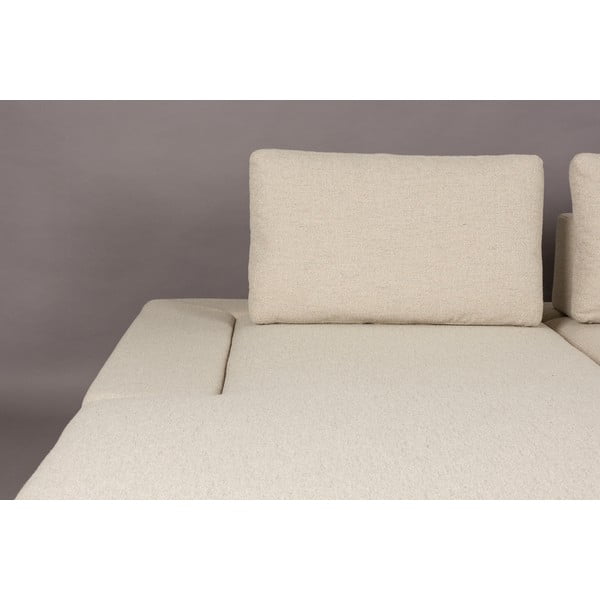 Kreminės spalvos kampinė sofa (su kairiuoju kampu) Shelly – Dutchbone-image-4