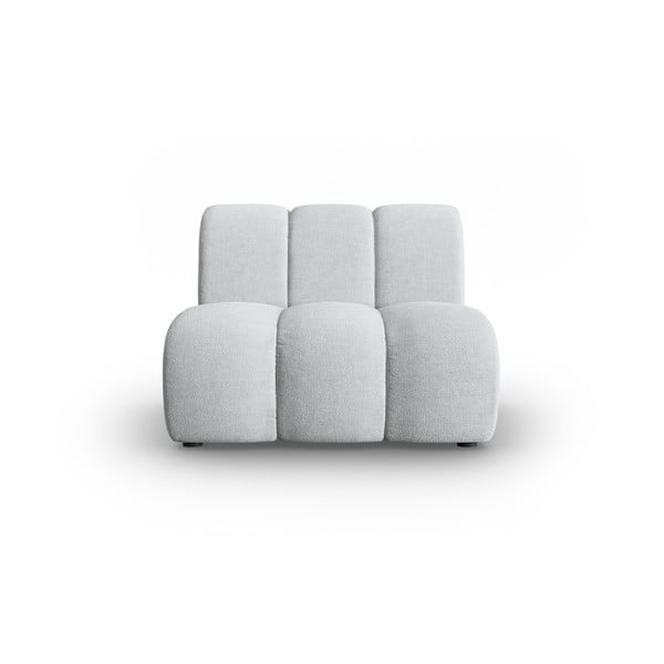 Modulinė sofa šviesiai pilkos spalvos Lupine – Micadoni Home