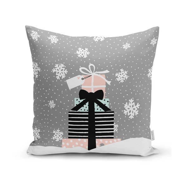 Dekoratyvinis pagalvės užvalkalas su Kalėdų motyvu 43x43 cm – Mila Home