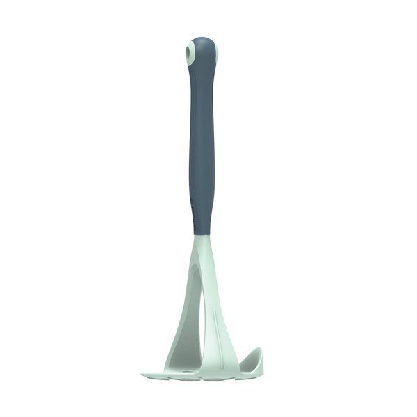 "Kitchen Craft" mėlyna silikoninė bulvių trintuvė, 24 cm-image-2