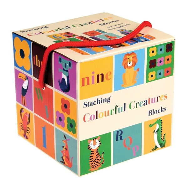 Žaisliniai kubeliai Rex London Colourful Creatures-image-4