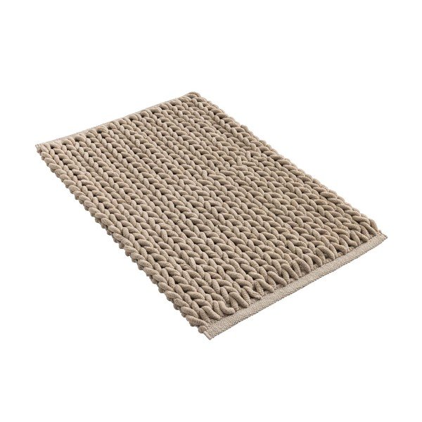 Šviesiai rudos spalvos vonios kilimėlis 50x80 cm Ariel – douceur d'intérieur-image-4
