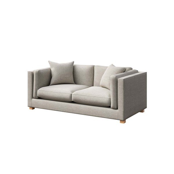 Sofa smėlio spalvos 195 cm Pomo – Ame Yens-image-2