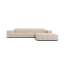 Kampinė sofa smėlio spalvos (su dešiniuoju kampu) Chicago – Cosmopolitan Design