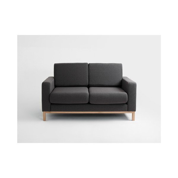 Antracito pilkos spalvos dvivietė sofa "Custom Form Scandic-image-3
