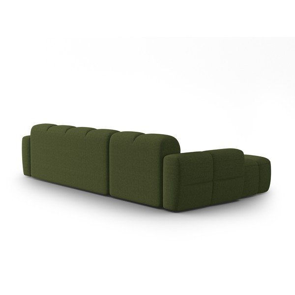 Kampinė sofa žalios spalvos Lisa – Micadoni Home-image-4