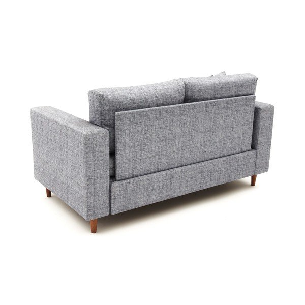 Sofa šviesiai pilkos spalvos 154 cm Step – Balcab Home-image-2