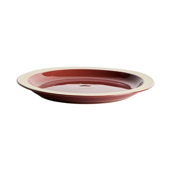Bordo spalvos iš keramikos lėkštė ø 25 cm Doren – Kave Home