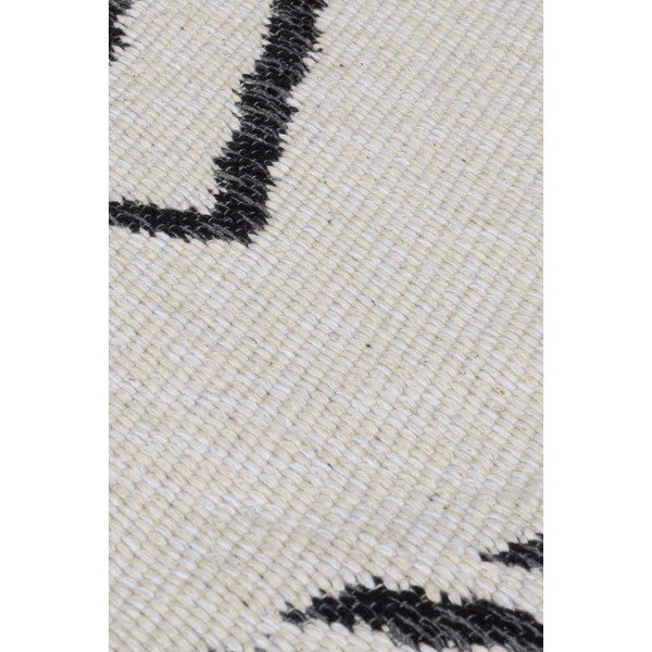 Juodai baltas kilimas 120x170 cm Edie - Flair Rugs-image-2