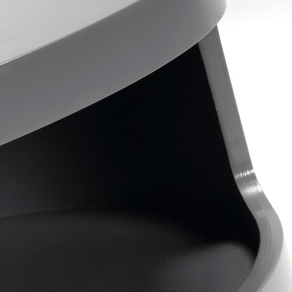 Pilkas žurnalinis staliukas su daiktadėže Kave Home Bruk-image-3