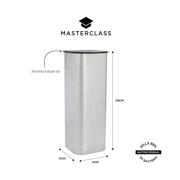 Iš nerūdijančio plieno maisto laikymo indas maistui Masterclass – Kitchen Craft-image-2